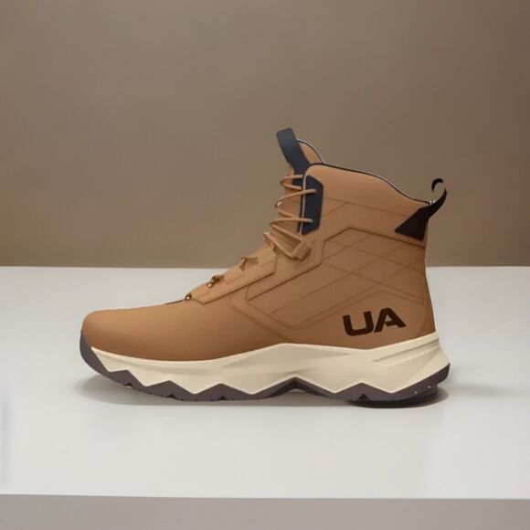 Under Armour UA Stellar G2 6" Tactical Boots Hiking Brown Size 13 3025578-200 - Picture 2 of 5